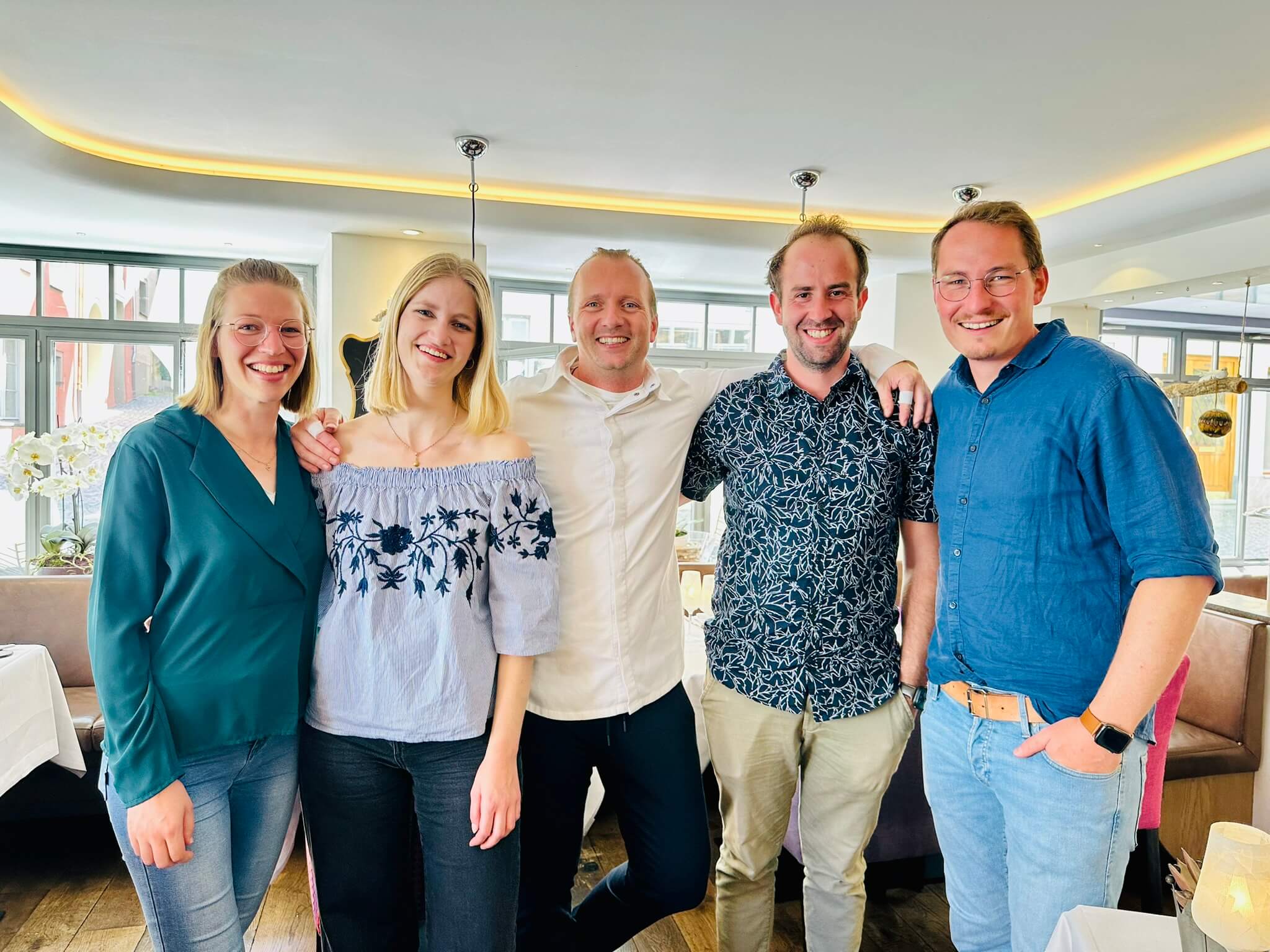 Lindau Restaurant KARRisma begrüϐt das Lindau Tourismus Team