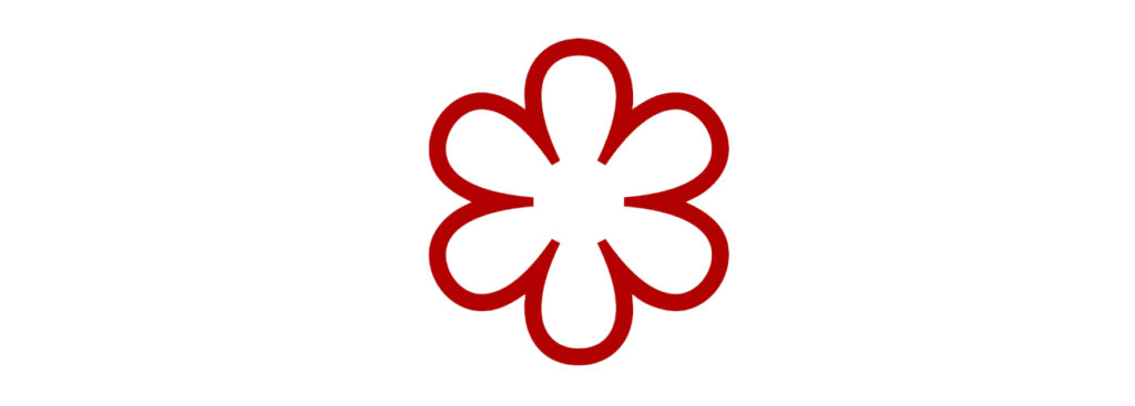 Michelin-Stern Offizielle Logo für Restaurants
